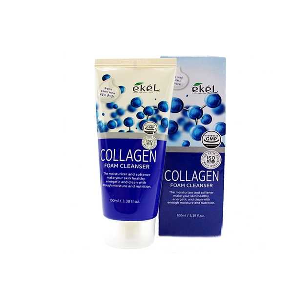 Пенка для умывания с коллагеном EKEL Foam Cleanser Collagen