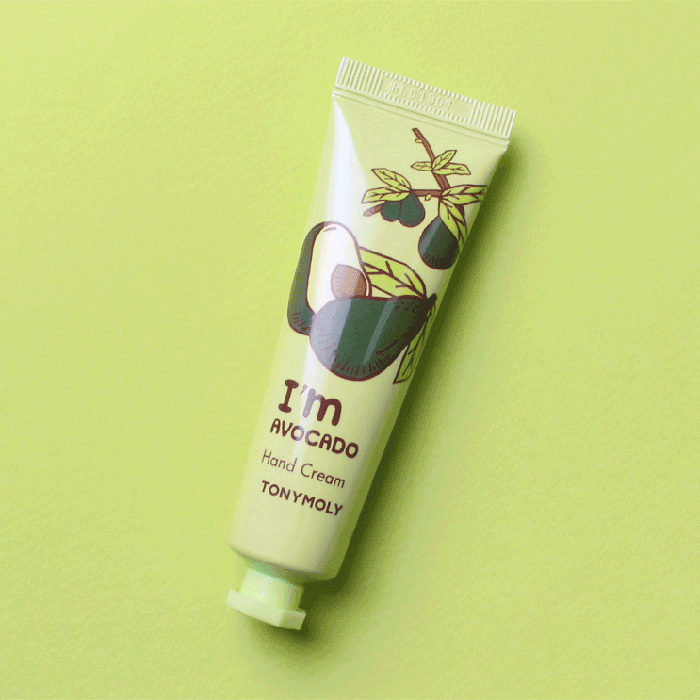 HAND CREAM Avocado Питательный крем для рук с экстрактом авокадо TONYMOLY I’M