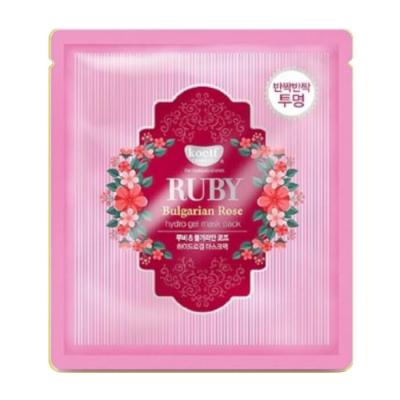 Гидрогелевая маска с рубиновой пудрой и болгарской розой Koelf Ruby & Bulgarian Rose Mask Pack