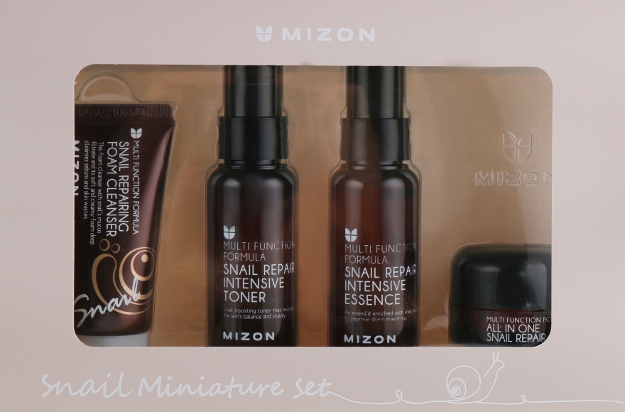 Набор Миниатюр MIZON Snail Miniature Set