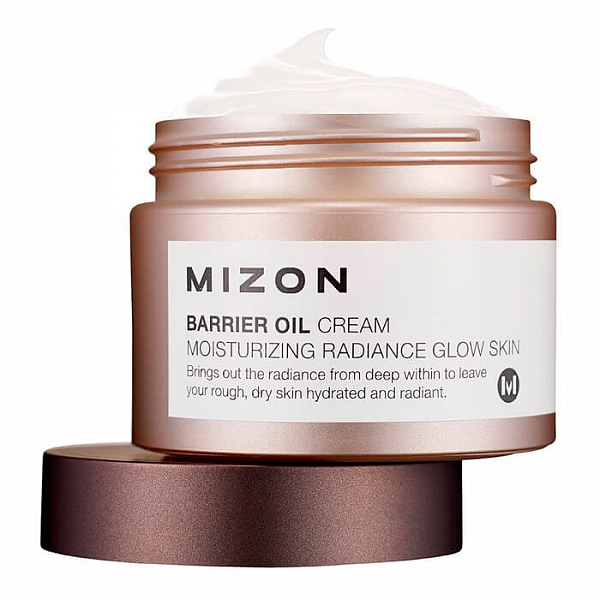 Увлажняющий крем для лица на основе масла оливы MIZON Barrier Oil Cream