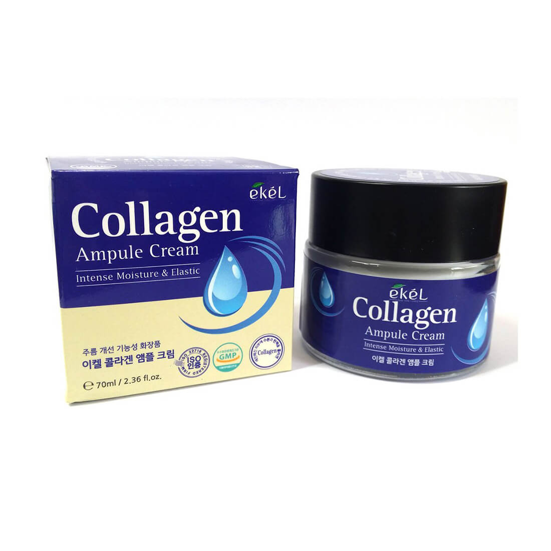 Ампульный крем для лица с коллагеном 70 мл Ekel Ampule Cream Collagen