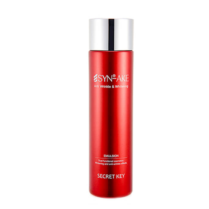 Эмульсия для лица антивозрастная осветляющая secret Key SYN-AKE Anti Wrinkle & Whitening EMULSION