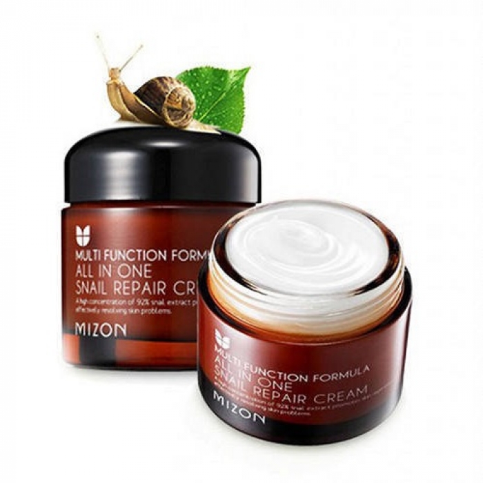 Питательный улиточный крем 50мл MIZON Snail Repair Perfect Cream