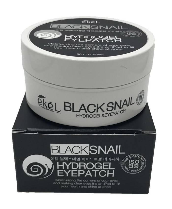 Патчи для глаз с экстрактом улиточного муцина 90 г /60 шт Ekel Eye Patch Black Snail