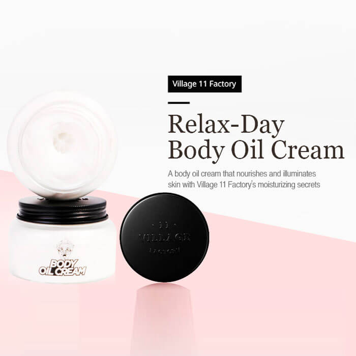 Крем-масло для тела с экстрактом корня когтя дьявола VILLAGE 11 FACTORY Relax-day Body Oil Cream