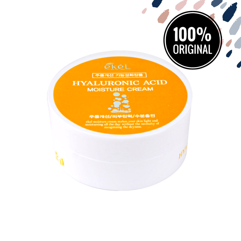 Увлажняющий крем для лица с гиалуроновой кислотой  EKEL Moisture Cream Hyaluronic Acid