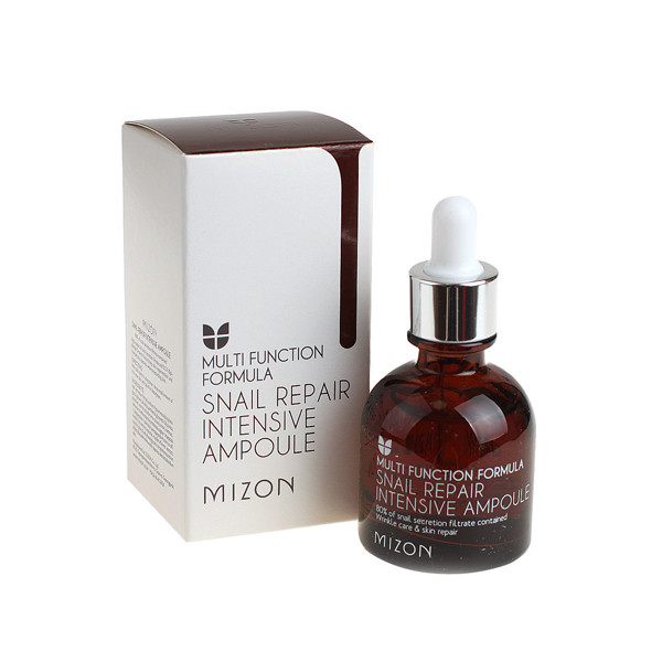 Концентрированная улиточная сыворотка для лица MIZON Snail Repair Intensive Ampoule