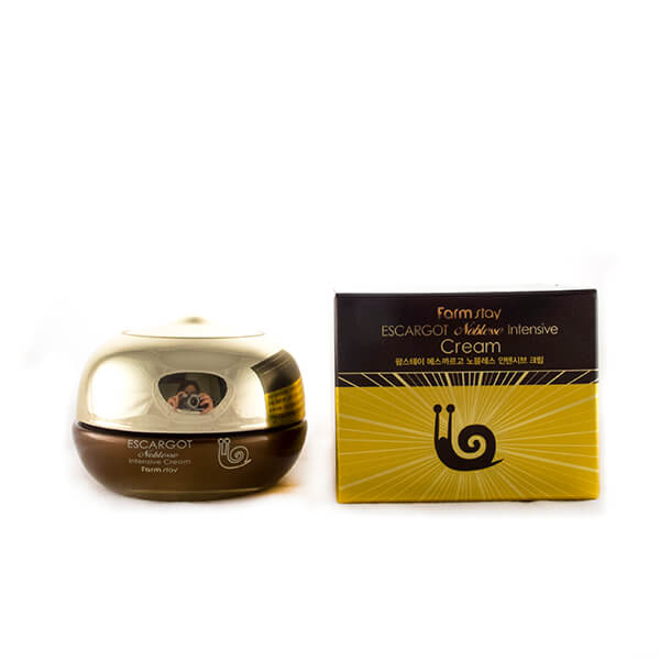 Интенсивный крем с муцином королевской улитки для контура глаз FarmStay Escargot Noblesse Intensive Eye Cream