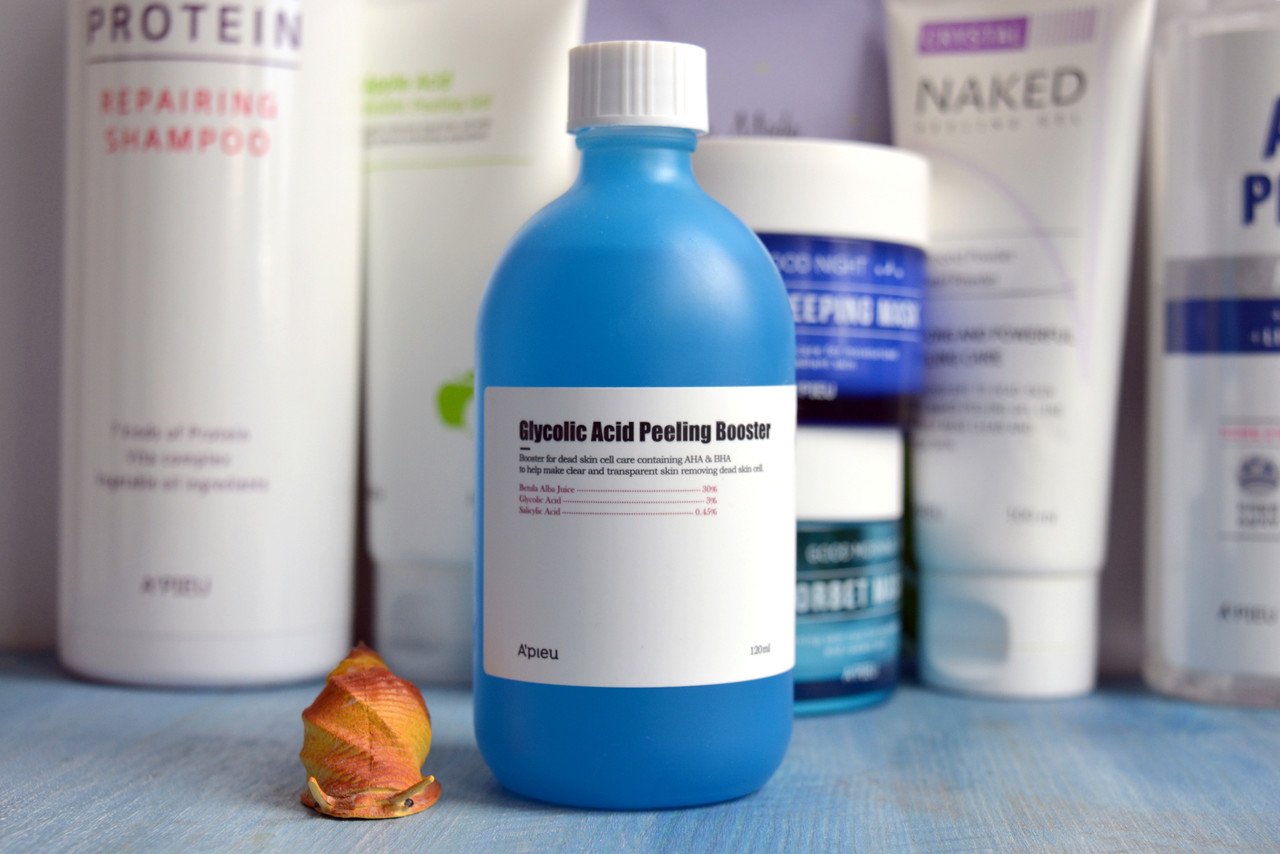 Бустер с АНА и ВНА кислотами A'PIEU Glycolic Acid Peeling Booster