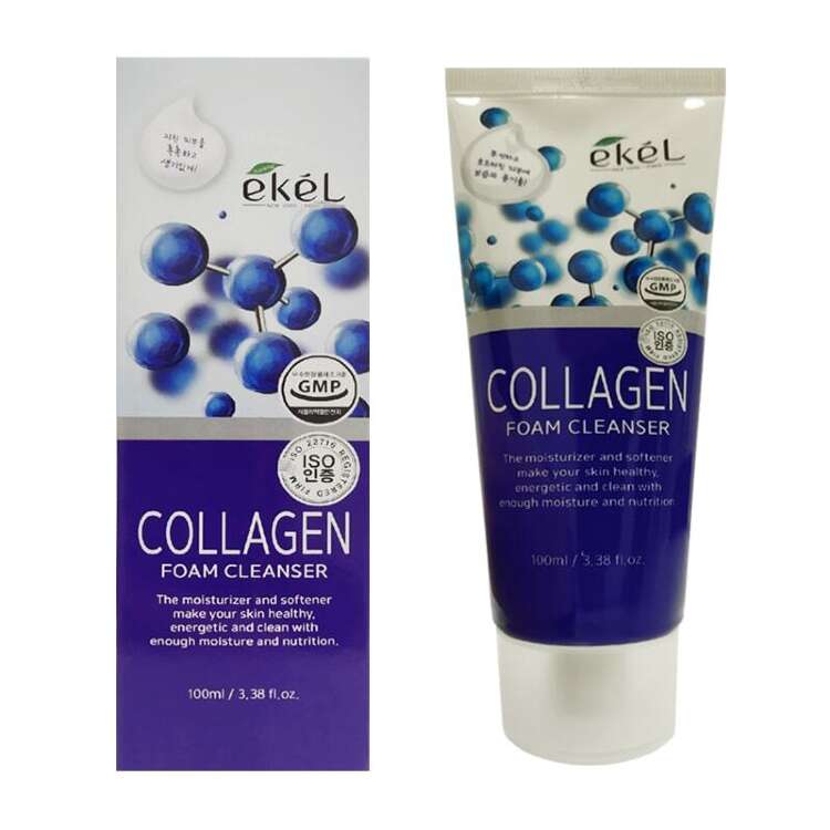 Пенка для умывания с коллагеном EKEL Foam Cleanser Collagen