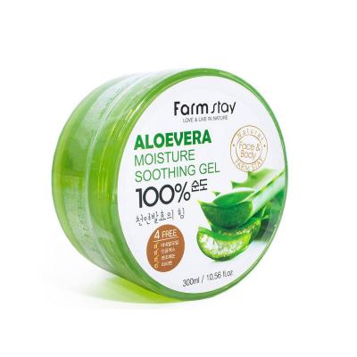 Многофункциональный гель с экстрактом алоэ FarmStay Aloe Vera Moisture Soothing Gel 100%
