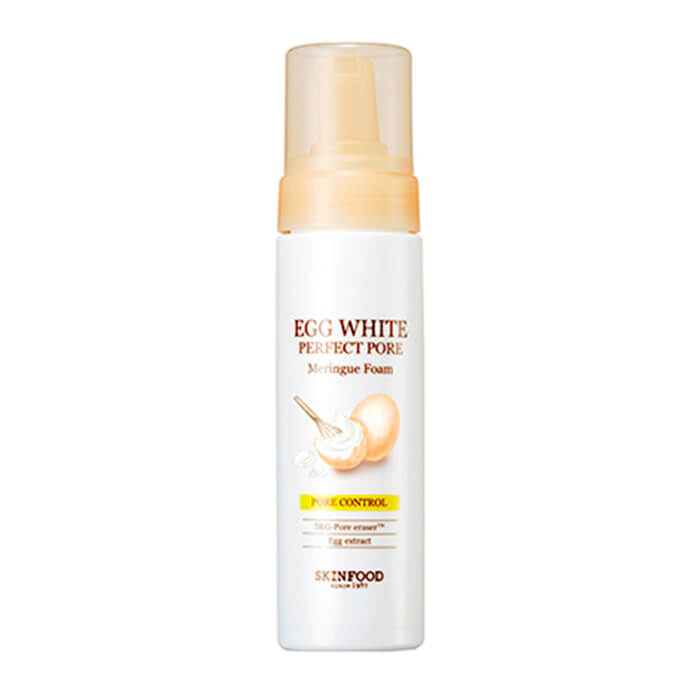 Осветляющая пенка-мусс на основе яичного белка SKINFOOD Egg White Pore Meringue Foam