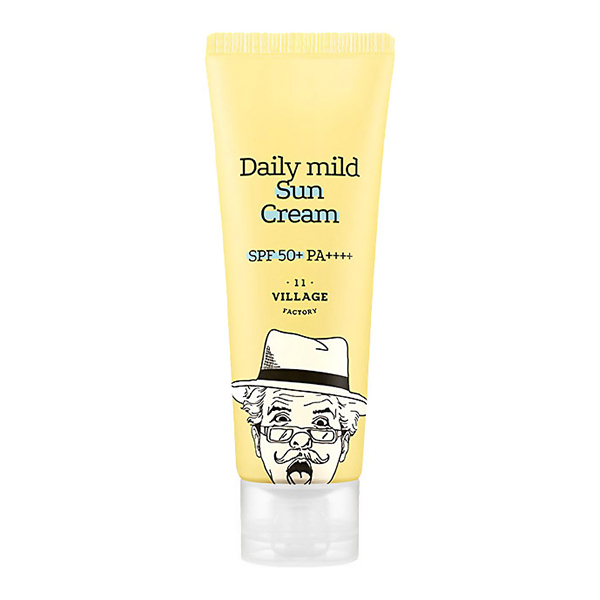 Солнцезащитный крем VILLAGE 11 FACTORY Daily Mild Sun Cream SPF 50+ PA++++ 25 мл