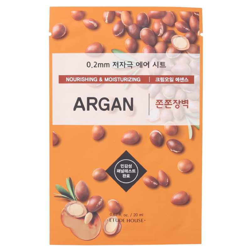 Маска тканевая с маслом арганы ETUDE HOUSE 0.2 Therapy Air Mask Argan