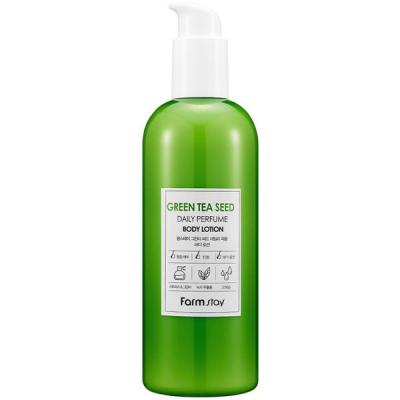 Парфюмированный лосьон для тела с экстрактом зелен FarmStay Green Tea Seed Daily Perfume Body Lotion