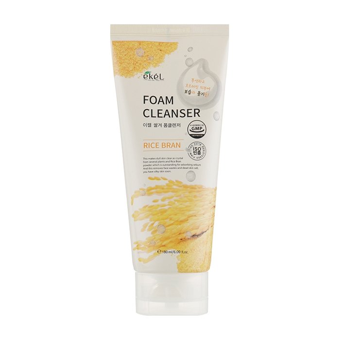 Пенка для умывания с экстрактом коричневого риса EKEL Foam Cleanser Rice Bran