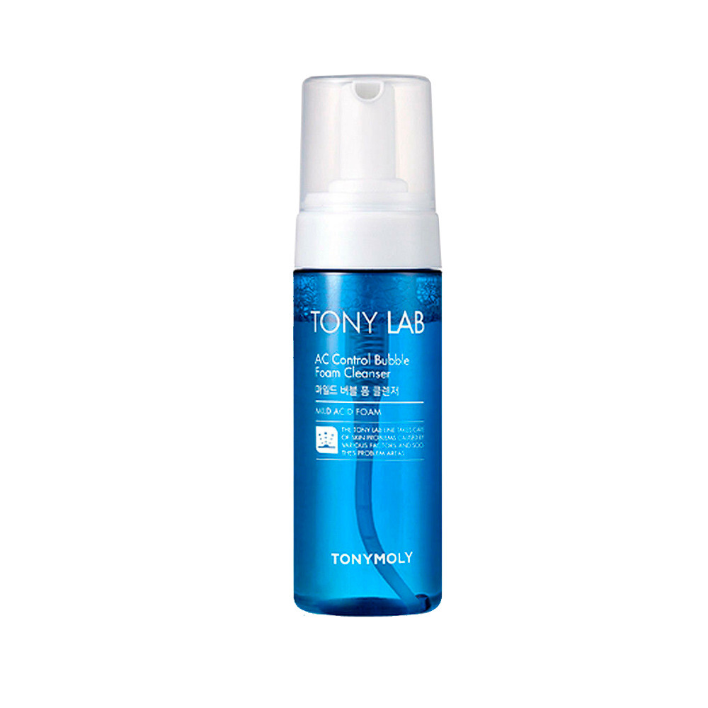 Пузырьковая пенка для умывания для проблемной кожи TONYMOLY TONY LAB AC Control Bubble Foam Cleanser