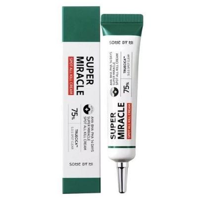 Крем для лица с кислотами для точечного применения SOME BY MI AHA·BHA·PHA 14 DAYS SUPER MIRACLE SPOT ALL KILL CREAM