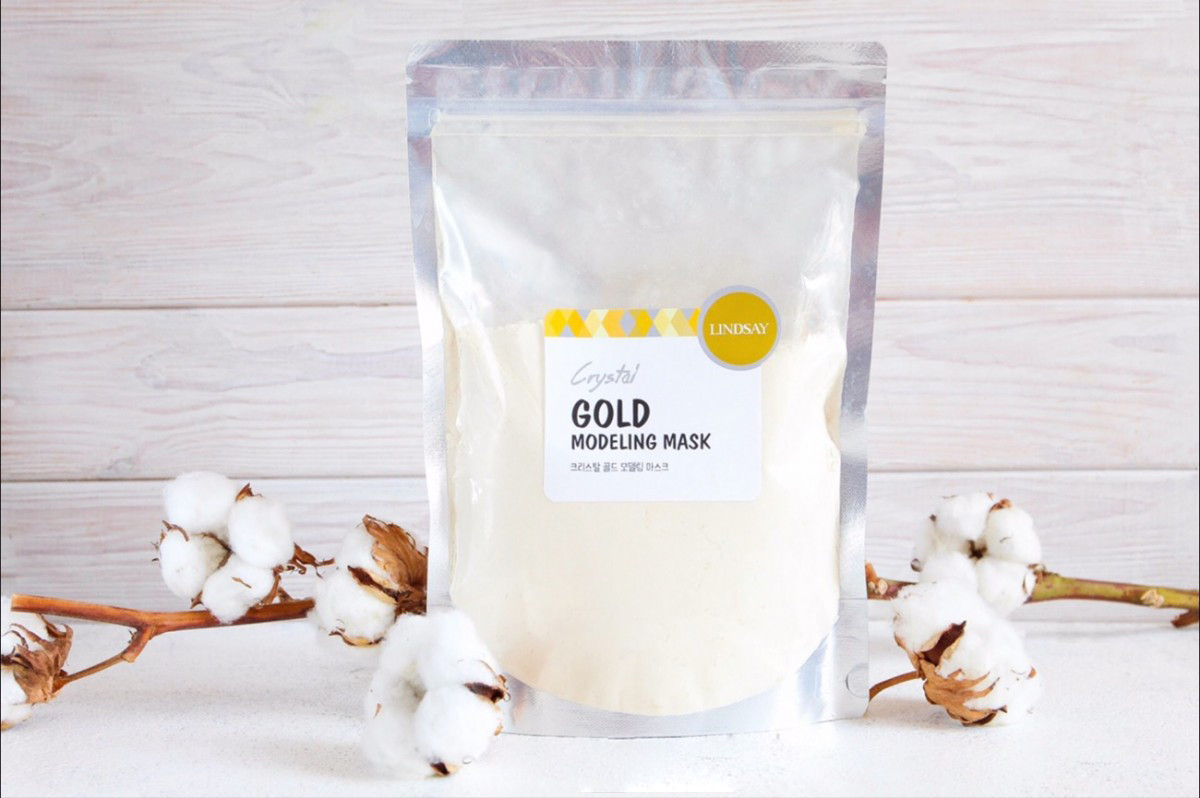 Альгинатная маска с коллоидным золотом Lindsay Premium Gold Modeling Mask (Zipper)