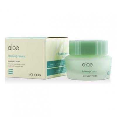 Успокаивающий крем для лица с экстрактом алоэ вера IT'S SKIN Aloe Relaxing Cream