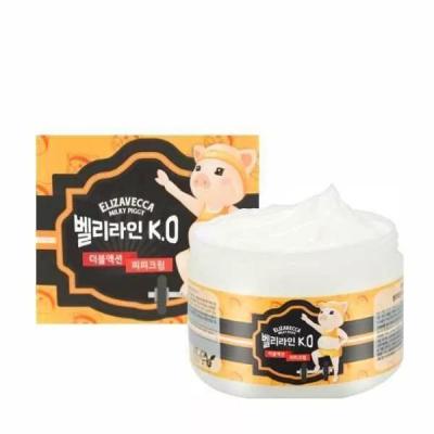 Подтягивающий детокс-крем для тела Elizavecca Milky Piggy Belly Line K.O Double Action P.P Cream