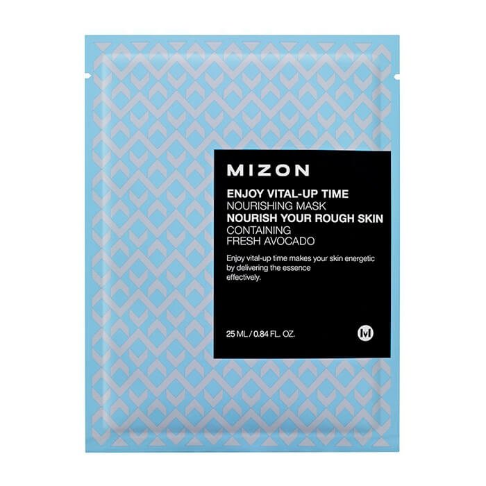 Тканевая питательная маска для лица MIZON Enjoy Vital-Up Time Nourishing Mask
