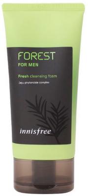 Освежающая пенка для умывания и бритья с фитонцидным комплексом Innisfree Forest For Men Fresh Cleansing Foam