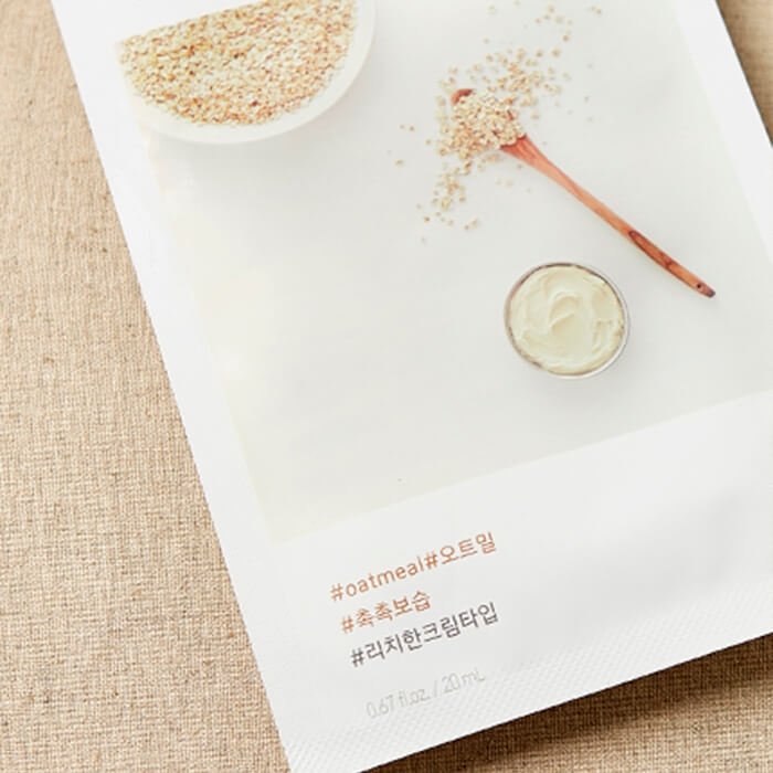 Листовая маска для лица с экстрактом овса Innisfree My Real Squeeze Mask Oatmeal