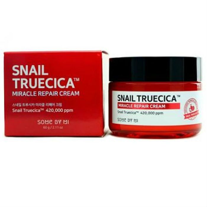 Крем для лица восстанавливающий с муцином улитки SOME BY MI SNAIL TRUECICA MIRACLE REPAIR CREAM