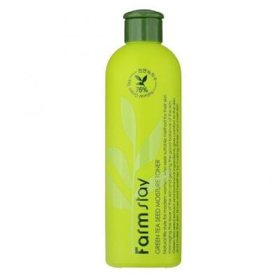 Увлажняющий тонер с семенами зелёного чая FarmStay Green Tea Seed Moisture Toner