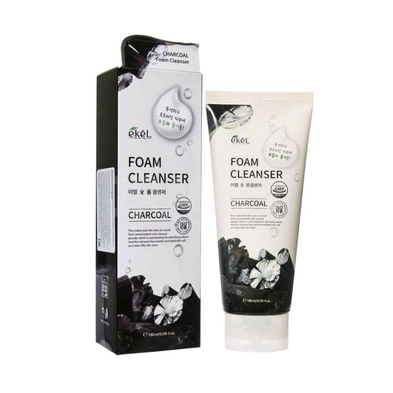 Пенка для умывания с экстрактом древесного угля EKEL Foam Cleanser Charcoal
