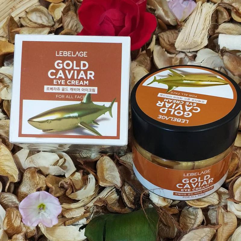 Ампульный крем для лица с экстрактом икры 70 мл Lebelage Ampule Cream Gold Carviar