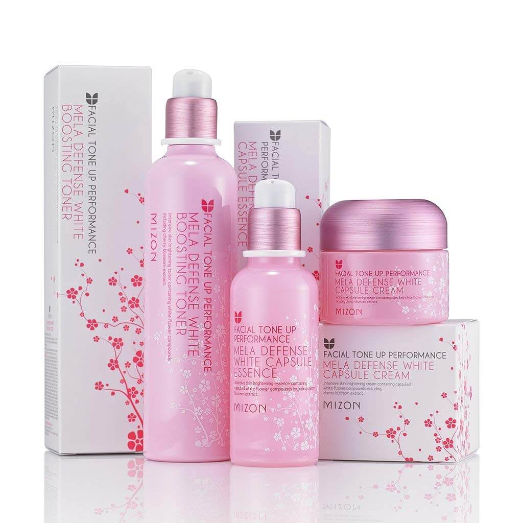 Эссенция для лица осветляющая MIZON FACIAL TONE UP PERFORMANCE MELA DEFENSE WHITE CAPSULE ESSENCE