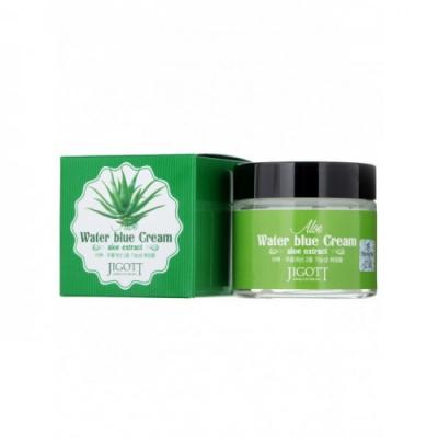 Увлажняющий крем для лица с экстрактом алоэ JIGOTT Aloe Water Blue Cream