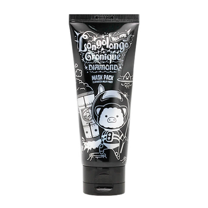 Маска пленка с алмазной пудрой Elizavecca Hell Pore Longolongo Gronique Diamond Mask Pack