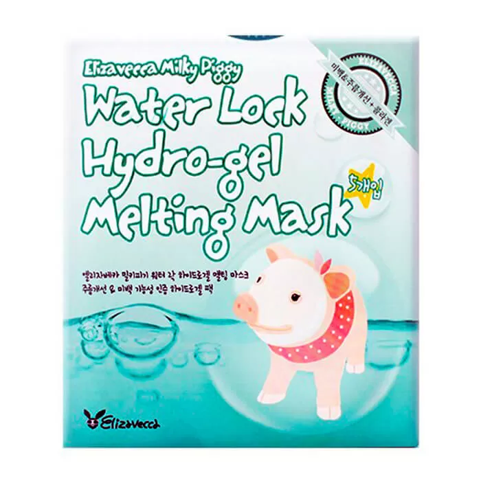 Суперувлажняющая гидрогелевая маска Elizavecca Milky Piggy Water Lock Hydro-gel Melting Mask