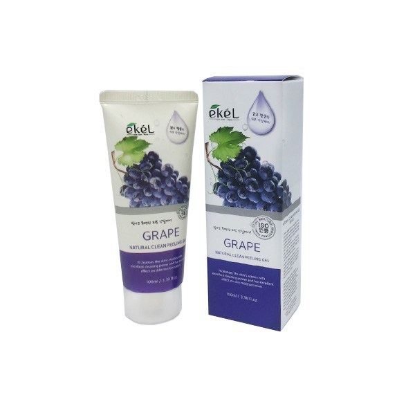 Пилинг для лица с экстрактом винограда Ekel Peeling Gel 100 мл Grape