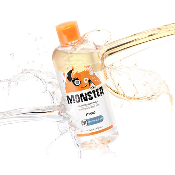 Двухфазная очищающая вода ETUDE HOUSE Monster Oil Cleansing Water