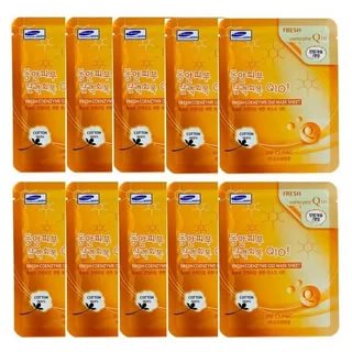 Тканевая маска для лица с коэнзимом 3W CLINIC Fresh Coenzyme Q10 Mask Sheet
