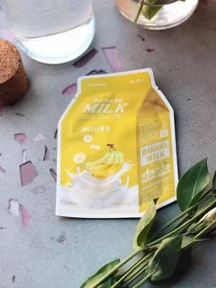 Тканевая маска с экстрактом банана A'PIEU Banana Milk One-Pack
