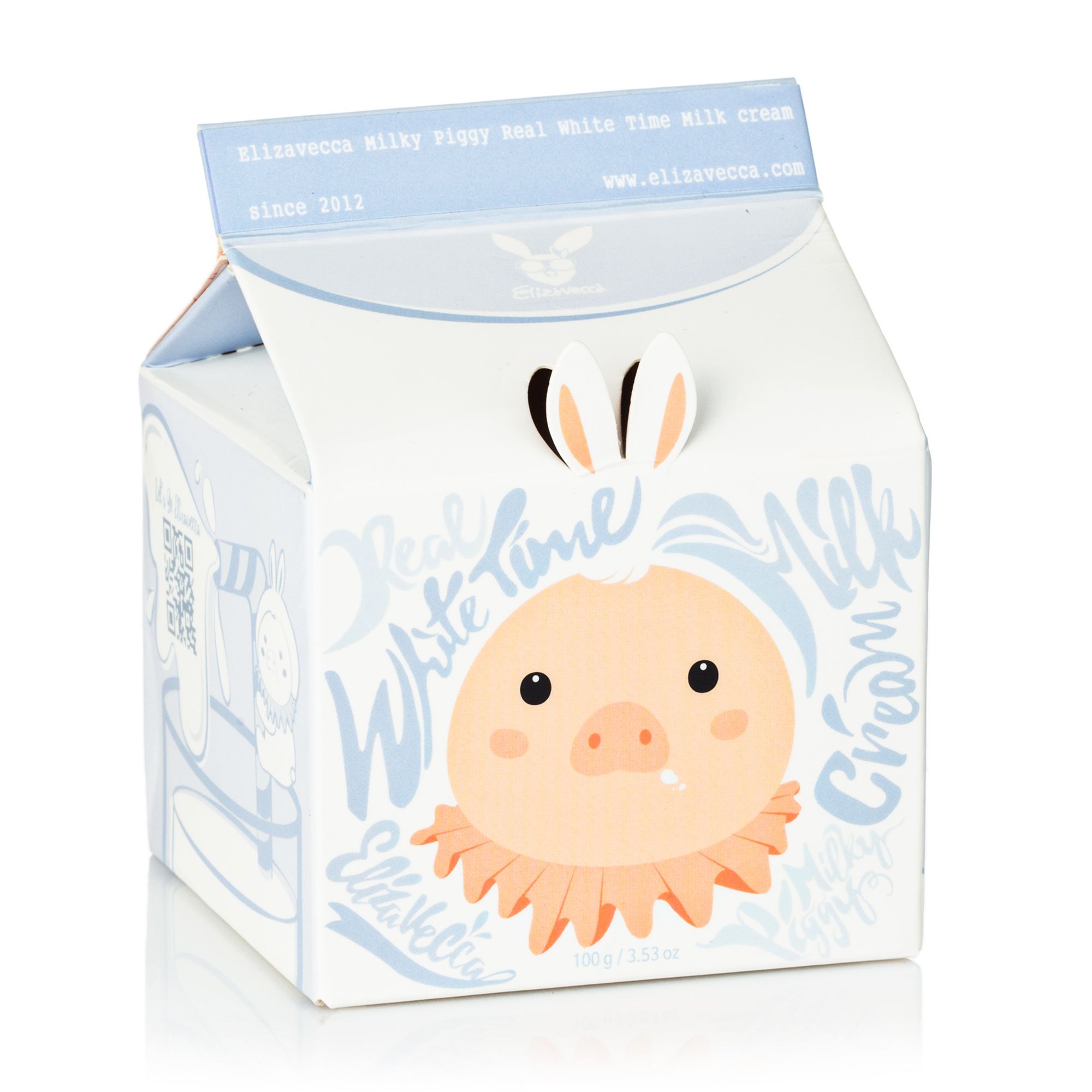 Крем для лица и тела с козьим молоком Elizavecca Real White Time Milk Cream