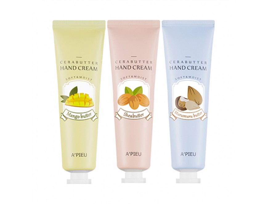 Крем для рук с маслом ши A'PIEU Cerabutter Hand Cream