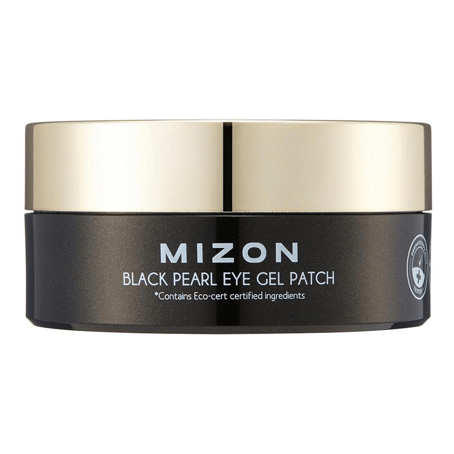Патчи под глаза гидрогелевые с экстрактом черного жемчуга 60шт MIZON BLACK PEARL EYE GEL PATCH
