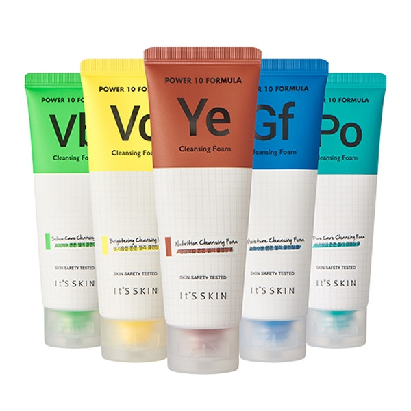 Питательная пенка с дрожжевыми полипептидами IT'S SKIN Power 10 Formula YE Cleansing Foam