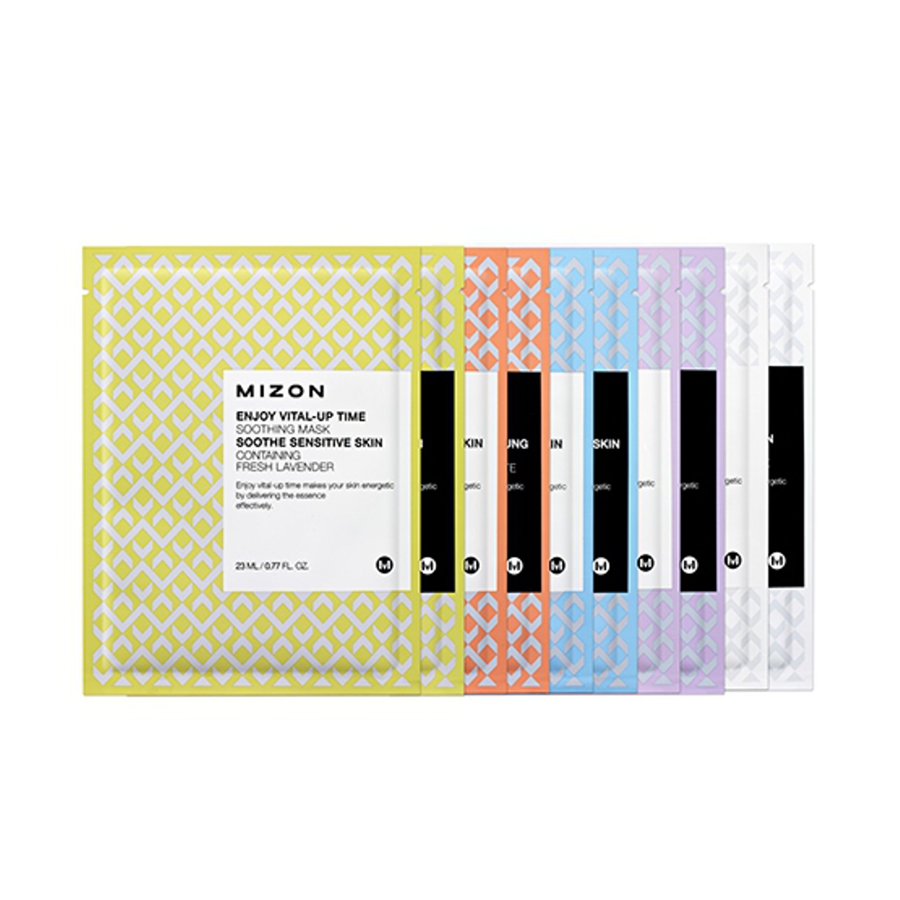 Успокаивающая тканевая маска для лица MIZON Enjoy Vital-Up Time Soothing Mask