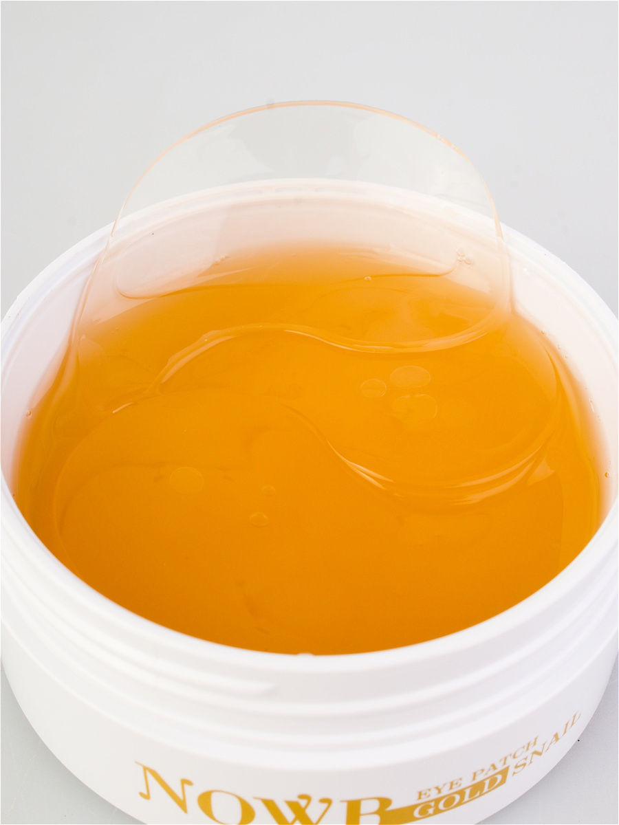 Гидрогелевые патчи под глаза с золотом и муцином улитки NOWB EYE PATCH GOLD SNAIL