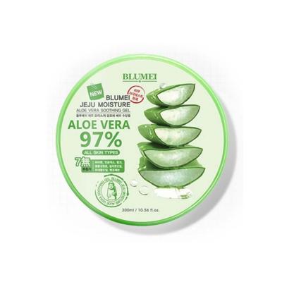 Универсальный успокаивающий гель с алоэ 300 мл Blumei Jeju Moisture Aloe 97% Soothing Gel