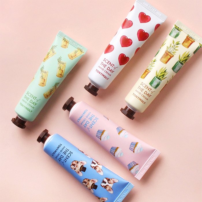 Крем для рук с экстрактом мандарина, лайма, лимона, ве TONYMOLY SCENT of THE DAY HAND CREAM SO FRESH