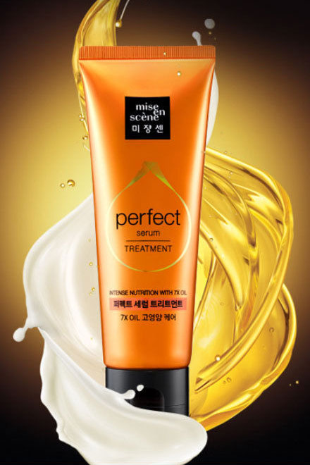 Питательная маска с маслами для поврежденных волос MISE EN SCENE Perfect Serum Treatment Pack